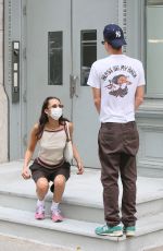 BELLA HADID and Marc Kalman at Walkers in New York 07/25/2021