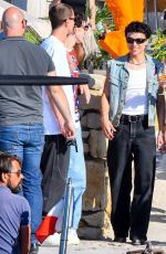 BELLA HADID and Marc Kalman Out Kssing in French Riviera 07/10/2021