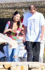 BELLA HADID and Marc Kalman Out Kssing in French Riviera 07/10/2021
