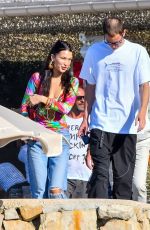 BELLA HADID and Marc Kalman Out Kssing in French Riviera 07/10/2021
