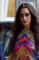 BELLA HADID Arrives at Her Hotel in Cannes 07/12/2021