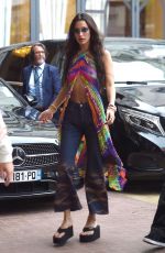 BELLA HADID Arrives at Her Hotel in Cannes 07/12/2021