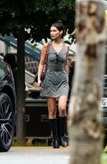 BELLA HADID Arrives at Off-White Fall/Winter 2021/2022 Show at Paris Fashion Week 07/04/2021