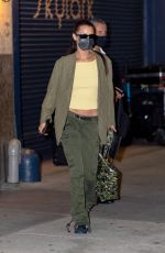 BELLA HADID at a Photoshoot for Michael Kors in New York 07/22/2021