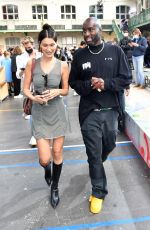 BELLA HADID at Fall-Winter 2021/22 Off White Laboratory of Fun in Paris 07/04/2021