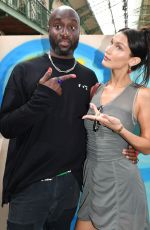 BELLA HADID at Fall-Winter 2021/22 Off White Laboratory of Fun in Paris 07/04/2021
