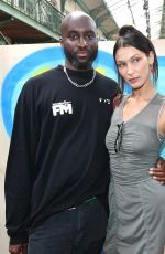 BELLA HADID at Fall-Winter 2021/22 Off White Laboratory of Fun in Paris 07/04/2021
