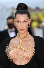 BELLA HADID at Tre Piani Screening at 74th Annual Cannes Film Festival 07/11/2021