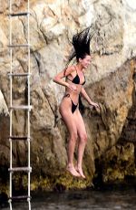 BELLA HADID in Bikini at Hotel du Cap-Eden-Roc 07/12/2021