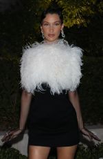 BELLA HADID Leaves Hotel Martinez at Cannes Film Festival 07/07/2021