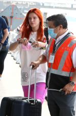 BELLA THORNE at LAX Airport in Los Angeles 07/25/2021