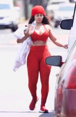BLAC CHYNA Out in Woodland Hills 07/15/2021