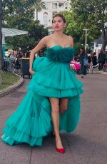 BLANCA BLANCO at a Photoshoot in Cannes 07/18/2021