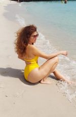 BLANCA BLANCO in Bikini at a Beach in Cannes 07/12/2021