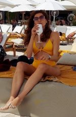 BLANCA BLANCO in Bikini at a Beach in Cannes 07/12/2021