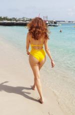 BLANCA BLANCO in Bikini at a Beach in Cannes 07/12/2021