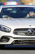 BRITNEY SPEARS Out Driving in Thousand Oaks 07/27/2021