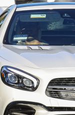 BRITNEY SPEARS Out Driving in Thousand Oaks 07/27/2021