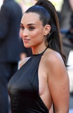 CAMELIA JORDANA at De Son Vivant Screening at 2021 Cannes Film Festival 07/10/2021