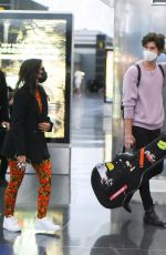 CAMILA CABELLO and Shawn Mendes at JFK Airport in New York 07/20/2021