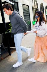 CAMILA CABELLO and Shawn Mendes Out in New York 07/22/2021