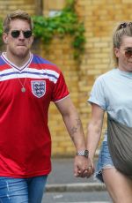CANDICE BROWN Out in London 07/08/2021