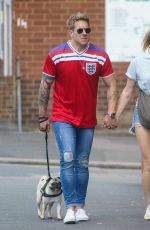 CANDICE BROWN Out in London 07/08/2021
