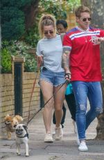 CANDICE BROWN Out in London 07/08/2021