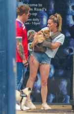 CANDICE BROWN Out in London 07/08/2021