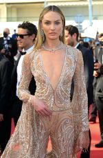 CANDICE SWANEPOEL at Annette Screening and Opening Ceremony at 74th Cannes Film Festival 07/06/2021