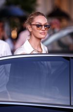 CANDICE SWANEPOEL Leaves Martinez Hotel at 74th Cannes Film Festival 07/07/2021