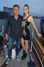CARA DELEVINGNE at a Dinner Hosted by Alejandro Agag in London 07/24/2021