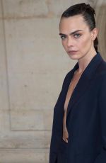 CARA DELEVINGNE at Dior Fall-Winter 21/22 Fashion Show in Paris 07/05/2021