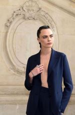 CARA DELEVINGNE at Dior Fall-Winter 21/22 Fashion Show in Paris 07/05/2021