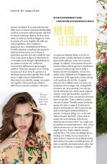 CARA DELEVINGNE in Cosmopolitan Magazine, Italy August 2021