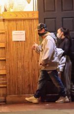 CARA SANTANA Out for Dinner at Matsuhisa in Los Angeles 07/26/2021