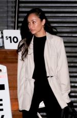 CARA SANTANA Out for Late Dinner at Nobu in Malibu 07/03/2021