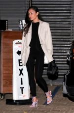 CARA SANTANA Out for Late Dinner at Nobu in Malibu 07/03/2021