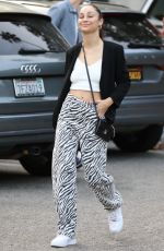 CARA SANTANA Out with Friends for Dinner in West Hollywood 07/15/2021