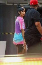 CARDI B Leaves Boa Steakhouse in Los Angeles 07/06/2021