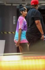 CARDI B Leaves Boa Steakhouse in Los Angeles 07/06/2021