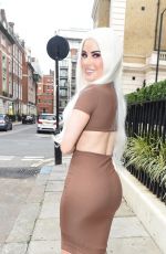 CARLA HOWE Out and About in London 07/27/2021