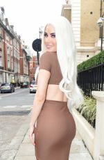 CARLA HOWE Out and About in London 07/27/2021