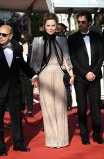 MELISSA GEORGE at De Son Vivant Screening at 74th Annual Cannes Film Festival 07/10/2021
