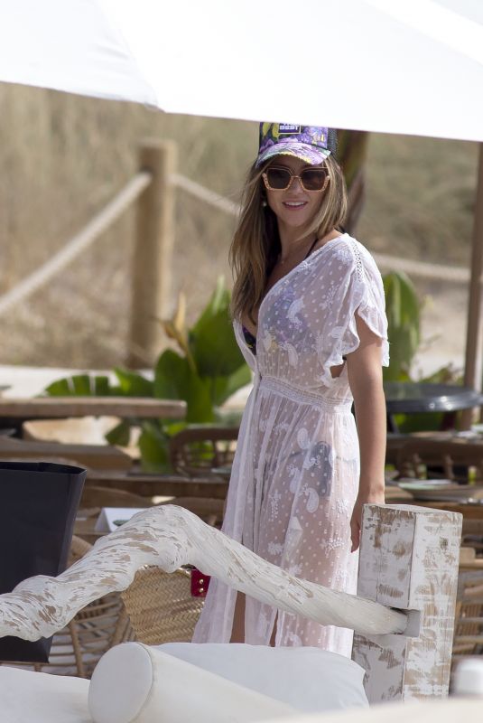 CATHERINE HARDING on the Beach in Ibiza 07/25/2021