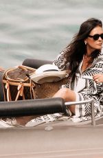 CATHERINE ZETA JONES at a Boat Ride in Mallorca 07/12/2021