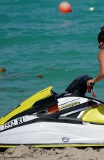 CHANEL WEST COAST in Swimsuit at a Beach in Miami 07/08/2021