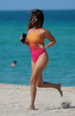 CHANEL WEST COAST in Swimsuit at a Beach in Miami 07/08/2021