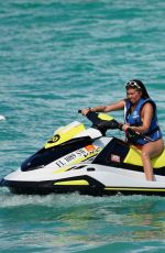 CHANEL WEST COAST in Swimsuit at a Beach in Miami 07/08/2021