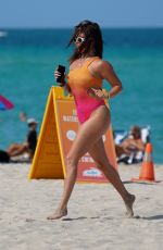 CHANEL WEST COAST in Swimsuit at a Beach in Miami 07/08/2021